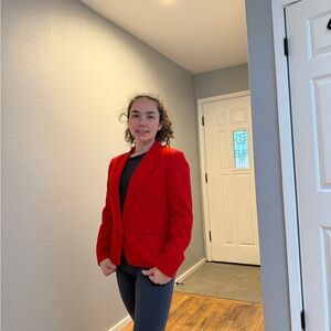 Pendleton Vibrant Red Women's Blazer